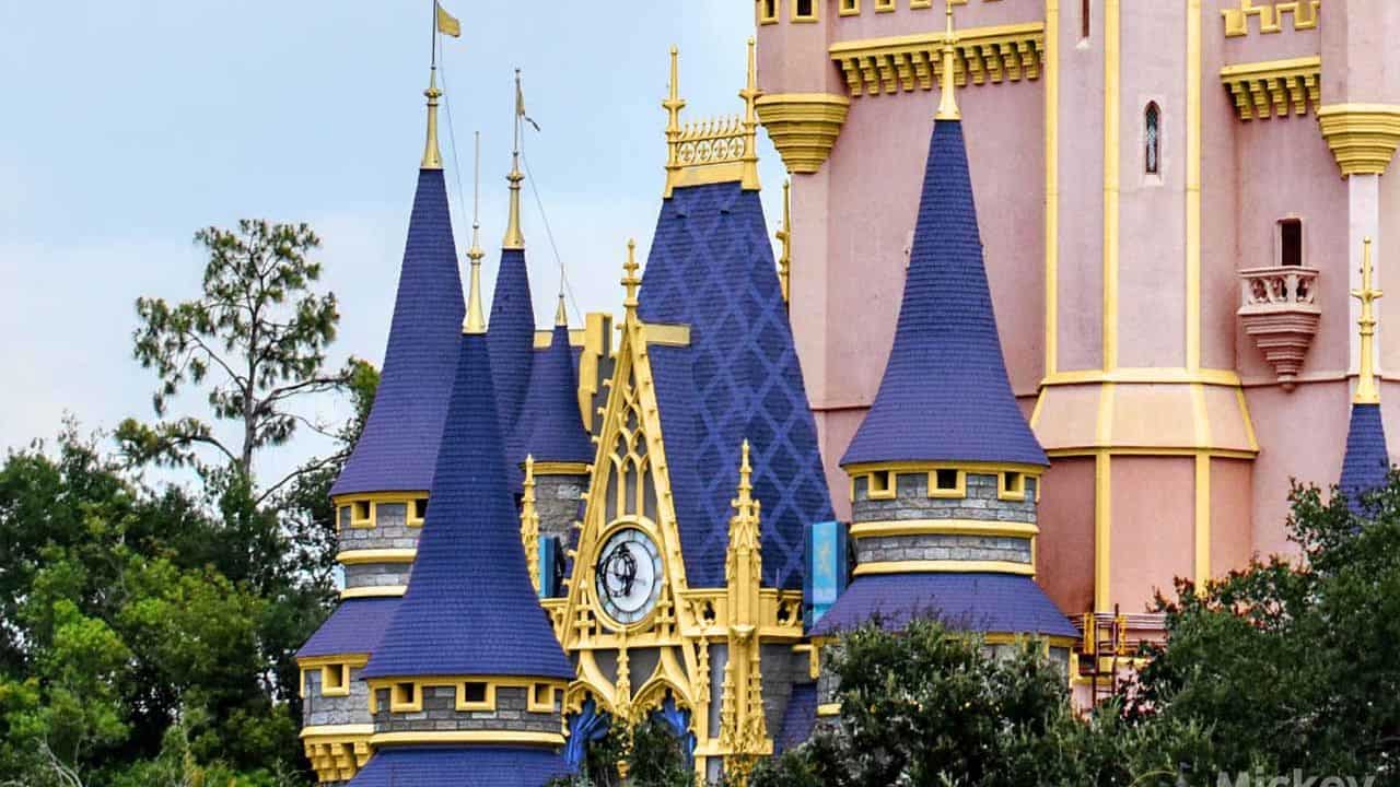 Cinderella Castle Royal Makeover Closeup.