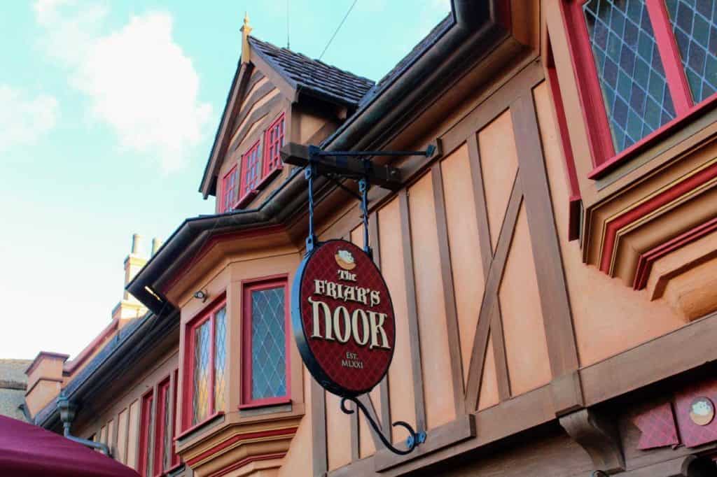 Friar’s Nook in Magic Kingdom.