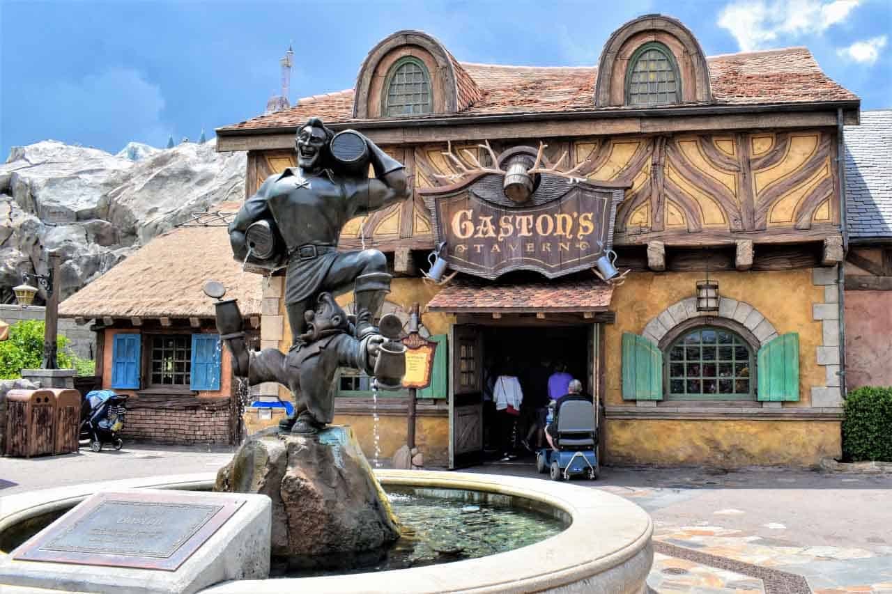 Meet Gaston near His Tavern