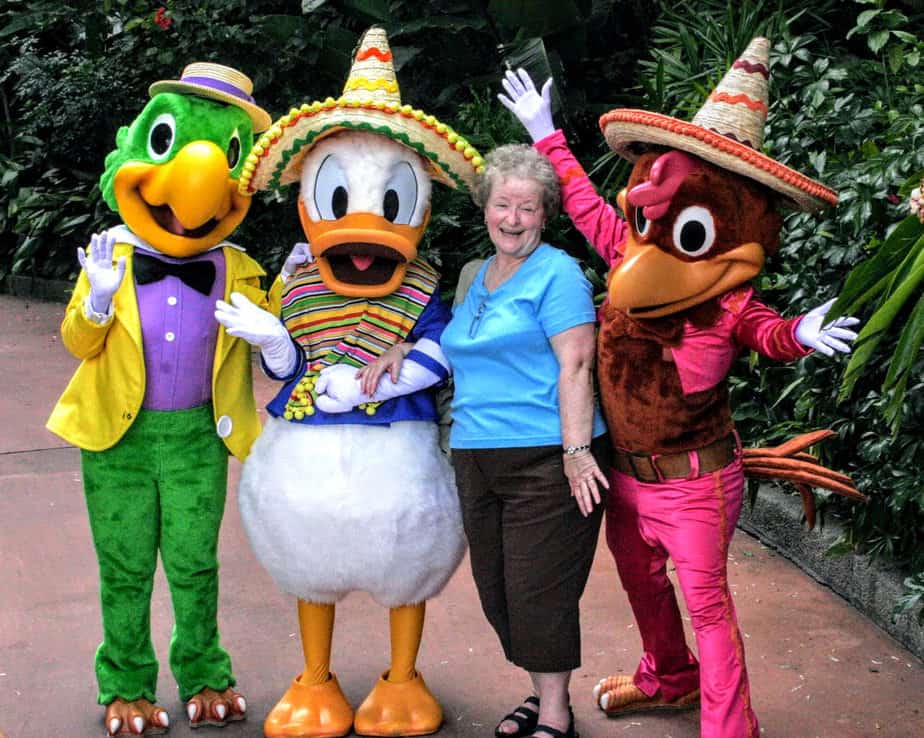 Meet Donald Duck in Mexico