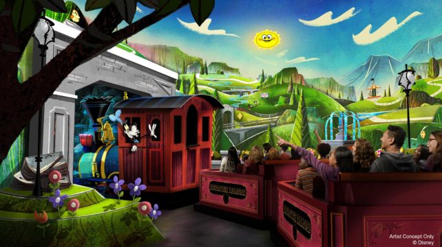 Mickey and Minnie’s Runaway Railway Opening Date Announced! Coming March 4, 2020