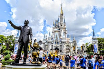 Walt Disney Partners Statue